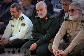 Thiếu Tướng Qasem Soleimani, người đứng đầu đơn vị Quds thuộc Lực lượng Vệ binh Cách mạng Hồi giáo Iran trước khi mất (Nguồn:TTXVN)