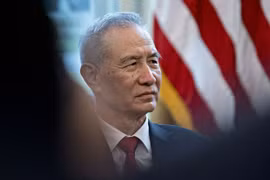 Phó Thủ tướng Trung Quốc Lưu Hạc.(Nguồn: AFP/TTXVN) 