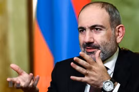 Thủ tướng Armenia Nikol Pashinyan. (Ảnh: AFP/TTXVN) 