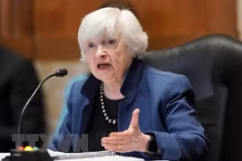 Bộ trưởng Tài chính Mỹ Janet Yellen.( Ảnh: AFP/TTXVN) 