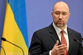 Thủ tướng Ukraine Denys Shmyhal. (Ảnh: AFP/TTXVN) 