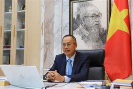 Đại sứ Việt Nam tại Thái Lan kiêm nhiệm Đại diện Thường trực của Việt Nam tại ESCAP Phan Chí Thành. (Ảnh: Ngọc Quang/TTXVN) 