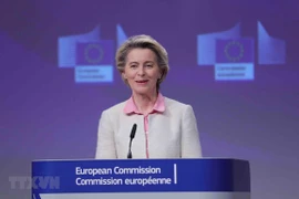 Chủ tịch EC Ursula von der Leyen. (Ảnh: THX/TTXVN) 