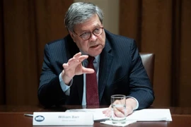 Bộ trưởng Tư pháp Mỹ Bill Barr (Ảnh: AFP/TTXVN)