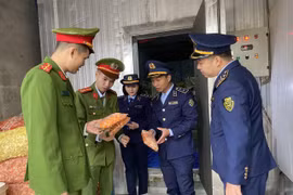 Yên Bái: Phát hiện vụ vận chuyển 8 tấn thực phẩm không rõ nguồn gốc