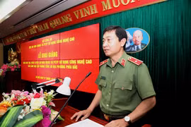 Trung tướng Nguyễn Minh Chính, Cục trưởng Cục An ninh mạng và phòng, chống tội phạm sử dụng công nghệ cao (A05, Bộ Công an).(Nguồn: BCA)