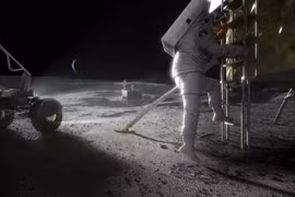 Thám hiểm Mặt Trăng. (Nguồn: NASA)