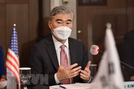 Đặc phái viên Mỹ về Triều Tiên Sung Kim. (Ảnh: AFP/TTXVN) 