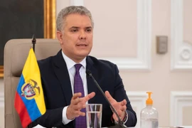 Tổng thống Colombia Ivan Duque.(Nguồn: AFP)