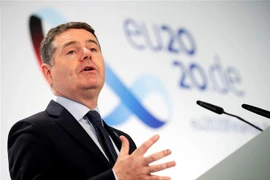 Chủ tịch Nhóm Bộ trưởng Tài chính Eurozone Paschal Donohoe ( Ảnh: AFP/TTXVN)