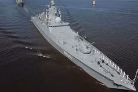 Tàu Đô đốc Gorshkov. (Nguồn: tass)