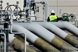 Hệ thống đường ống dẫn khí của dự án Dòng chảy phương Bắc của Nga. (Ảnh: Reuters/TTXVN) 