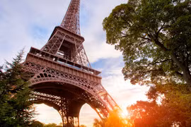 Khu vực quanh tháp Eiffel . (Nguồn: Getty Images)