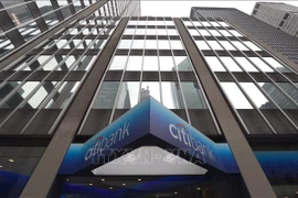 Trụ sở Citigroup tại Manhattan, thành phố New York, Mỹ. (Ảnh: AFP/TTXVN)