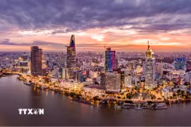 Thành phố Hồ Chí Minh.(Nguồn: TTXVN)