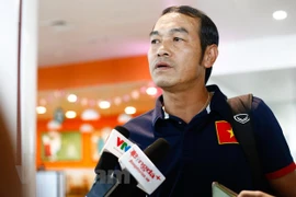 Huấn luyện viên Đinh Thế Nam. (Ảnh: Minh Chiến/Vietnam+)