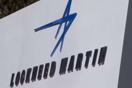Logo của Lockheed Martin (Nguồn: Bloomberg) 