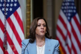 Phó Tổng thống Mỹ Kamala Harris. (Ảnh: AFP/TTXVN)