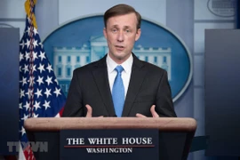 Cố vấn an ninh quốc gia của Nhà Trắng Jake Sullivan. (Ảnh: AFP/TTXVN)