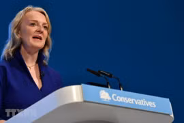 Bộ trưởng Thương mại Quốc tế Anh Liz Truss. (Ảnh: AFP/TTXVN) 