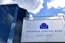 Trụ sở ngân hàng ECB.(Nguồn: AFP)