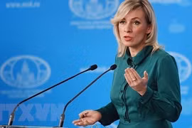 Người phát ngôn Bộ Ngoại giao Nga Maria Zakharova. (Ảnh: Tehran Times/TTXVN)