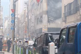 Nhật Bản: Nổ lớn tại Tokyo gây hỏa hoạn làm ít nhất 4 người bị thương