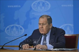 Ngoại trưởng Nga Sergei Lavrov. (Ảnh: AFP/TTXVN) 