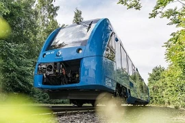 Tàu hỏa chạy bằng khí Hydro xanh(Nguồn:AFP)
