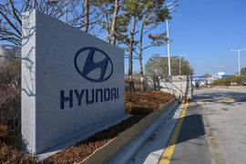 Nhà máy sản xuất ôtô Hyundai ở phía Nam thủ đô Seoul, Hàn Quốc. (Ảnh: AFP/TTXVN)