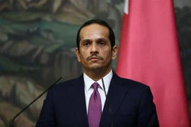 Ngoại trưởng Qatar Sheikh Mohammed bin Abdulrahman Al-Thani (Nguồn:TTXVN)