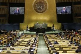 Toàn cảnh cuộc họp Đại hội đồng Liên hợp quốc tại New York, Mỹ. (Ảnh: AFP/TTXVN)