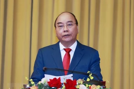 Chủ tịch nước Nguyễn Xuân Phúc. (Ảnh: Thống Nhất/TTXVN) 