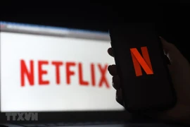 Biểu tượng Netflix. (Ảnh: AFP/TTXVN) 