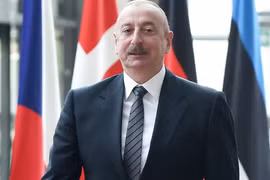 Tổng thống Azerbaijan, Ilham Aliyev. (Ảnh: AFP/TTXVN) 