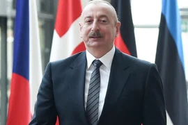 Tổng thống Azerbaijan, Ilham Aliyev. (Ảnh: AFP/TTXVN) 