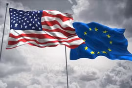 EU và Mỹ đối thoại hạ nhiệt tranh chấp thương mại. (Ảnh: USEU.usmission.gov/TTXVN)