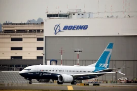 Máy bay Boeing 737 MAX tại Seattle, Washington ngày 30/9/2020. (Ảnh: AFP/TTXVN) 