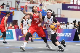 SEA Games 32: Bóng rổ nữ Việt Nam vào chung kết nội dung 3x3 