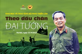 Triển lãm thơ diễn ca lịch sử “Theo dấu chân Đại tướng”