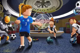 Trải nghiệm cùng Tuyển Nữ Đức với game trực tuyến Roblox "FIFA World"