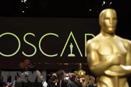 Một tượng vàng Oscar tại lễ trao giải ở Hollywood. (Ảnh minh họa: AFP/TTXVN)