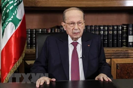 Tổng thống Liban Michel Aoun. (Ảnh: AFP/TTXVN)