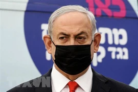 Thủ tướng Israel Benjamin Netanyahu. (Ảnh: AFP/TTXVN) 