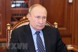 Tổng thống Nga Vladimir Putin. (Ảnh: AFP/TTXVN)