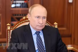 Tổng thống Nga Vladimir Putin. (Ảnh: AFP/TTXVN)