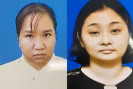Hai bị can trong đường dây mang thai hộ Nguyễn Anh Thư và Phạm Ngọc Thảo. (Ảnh: Y.Hưng)