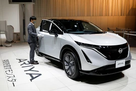 Mẫu xe SUV chạy điện Ariya B6. (Nguồn: AFP)