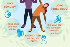 Lưu ý khi tập thể dục những ngày trời lạnh 