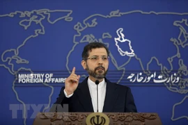 Người phát ngôn Bộ Ngoại giao Iran Saeed Khatibzadeh. (Ảnh: THX/ TTXVN) 